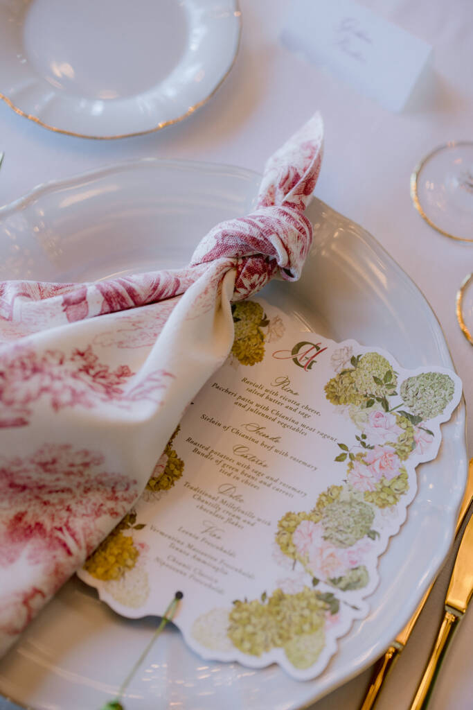 Luxury wedding catering