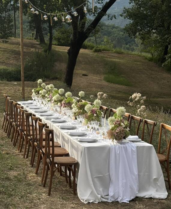 Luxury wedding in tuscany